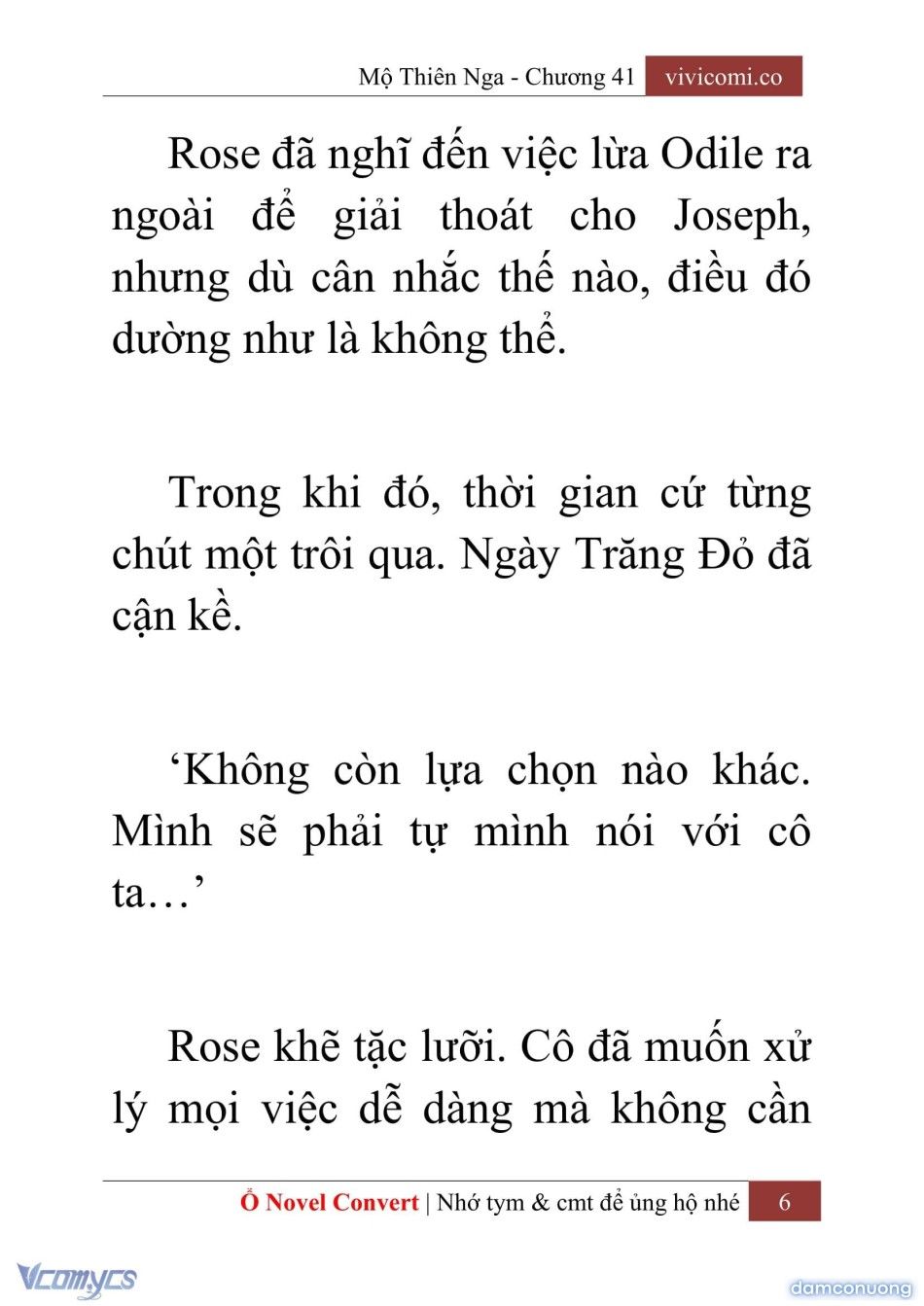 đọc truyện [novel] Mộ Thiên Nga Chương 41 ảnh 9 tại Thiên Thai Truyện