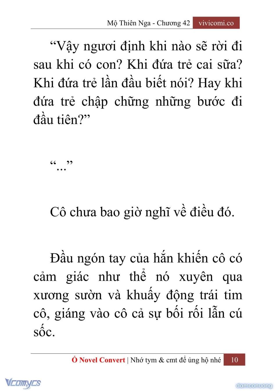 đọc truyện [novel] Mộ Thiên Nga Chương 42 ảnh 13 tại Thiên Thai Truyện