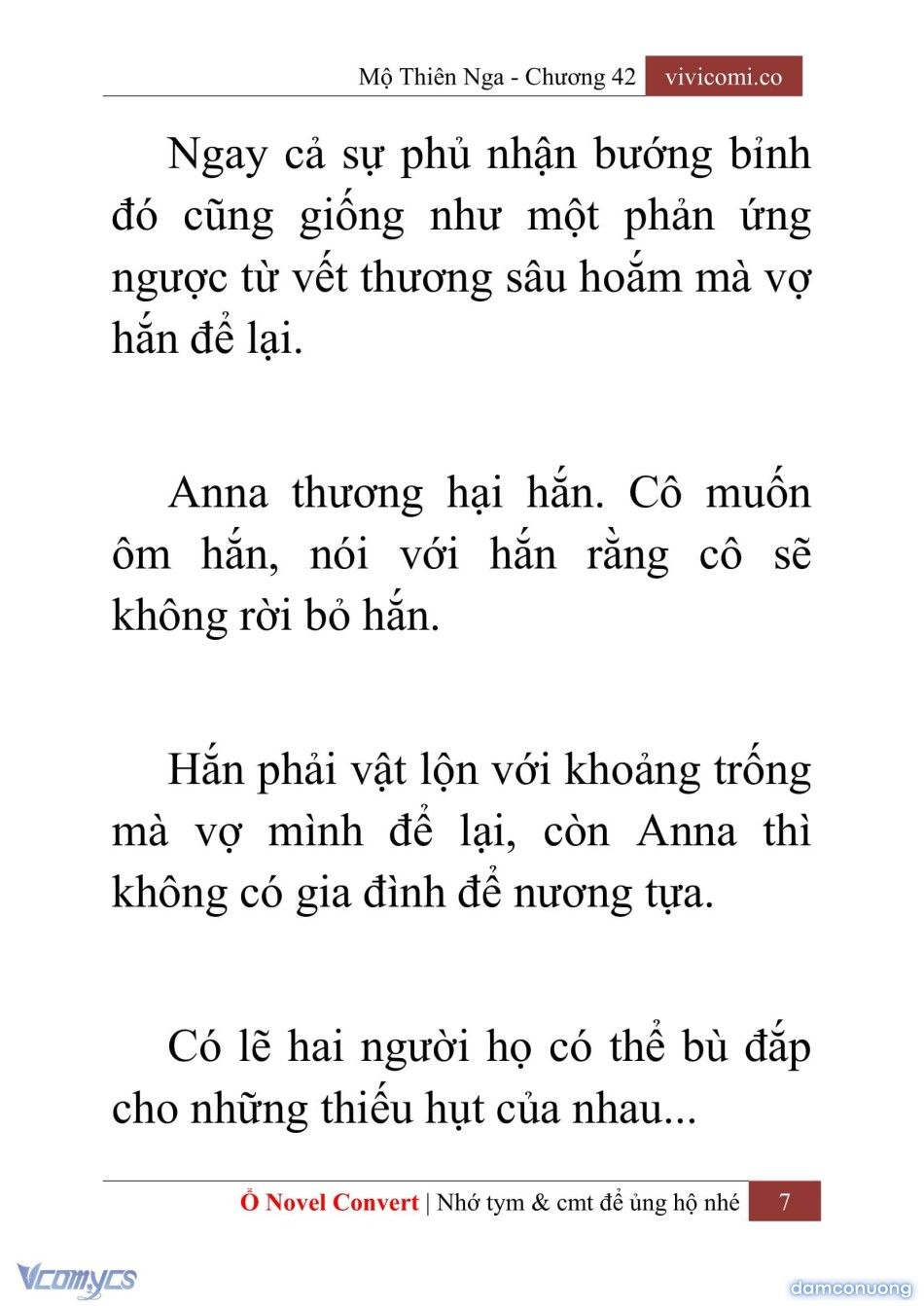 đọc truyện [novel] Mộ Thiên Nga Chương 42 ảnh 10 tại Thiên Thai Truyện