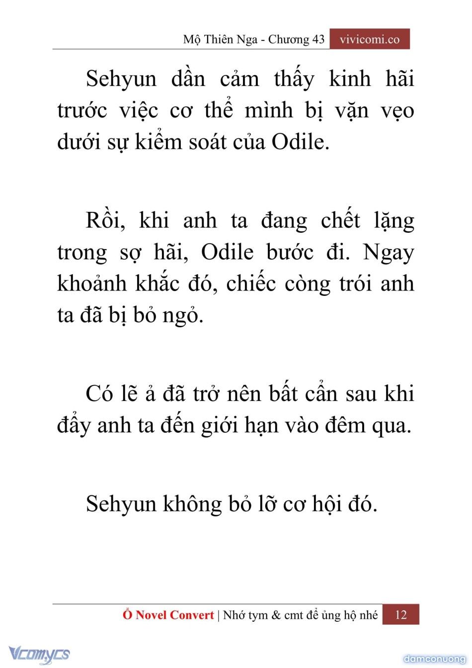 đọc truyện [novel] Mộ Thiên Nga Chương 43 ảnh 15 tại Thiên Thai Truyện