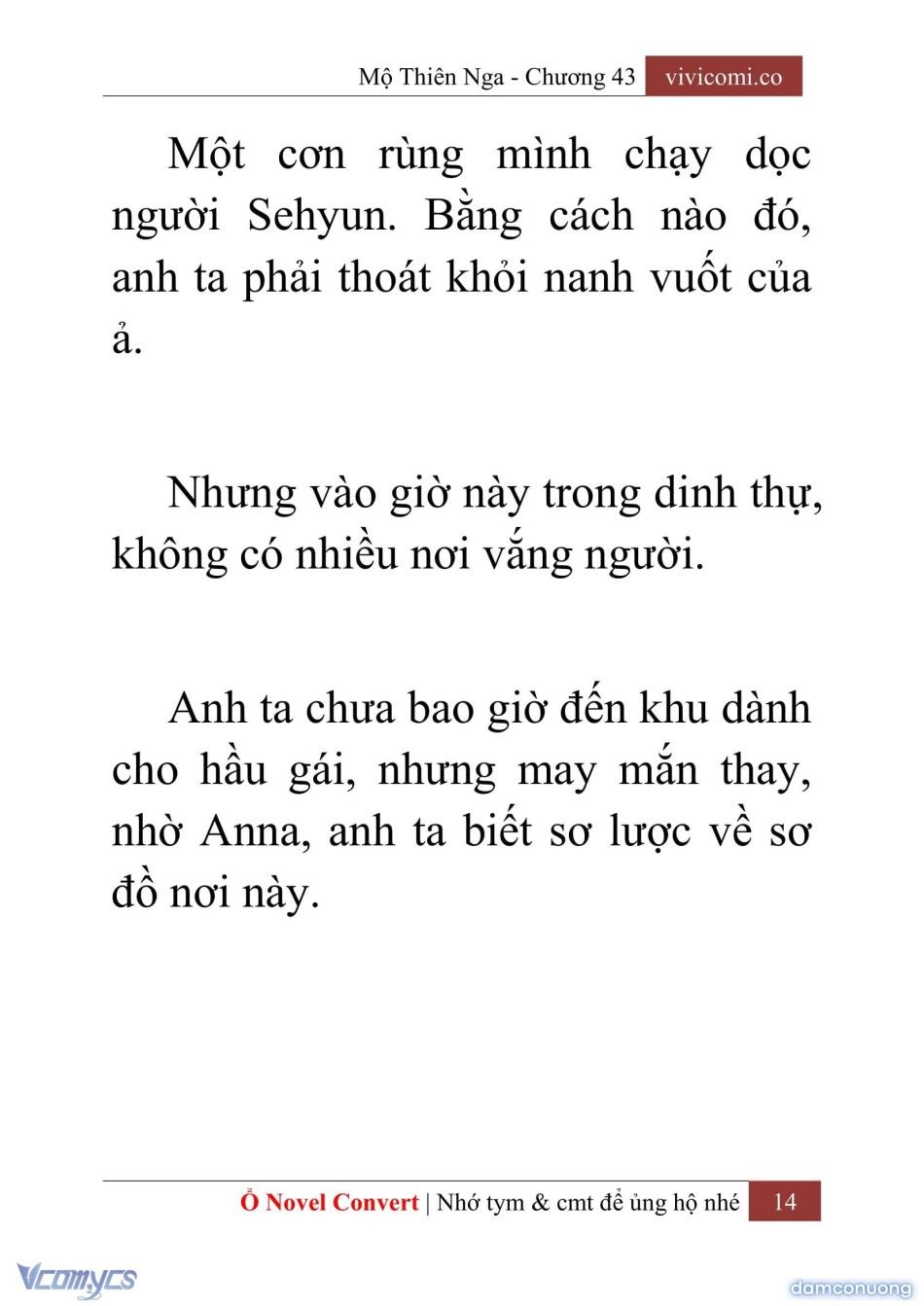 đọc truyện [novel] Mộ Thiên Nga Chương 43 ảnh 17 tại Thiên Thai Truyện