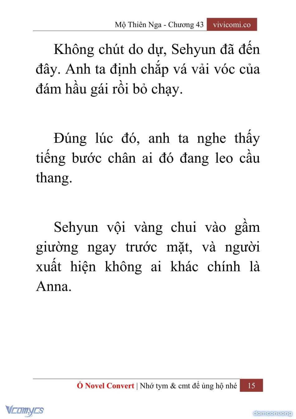 đọc truyện [novel] Mộ Thiên Nga Chương 43 ảnh 18 tại Thiên Thai Truyện