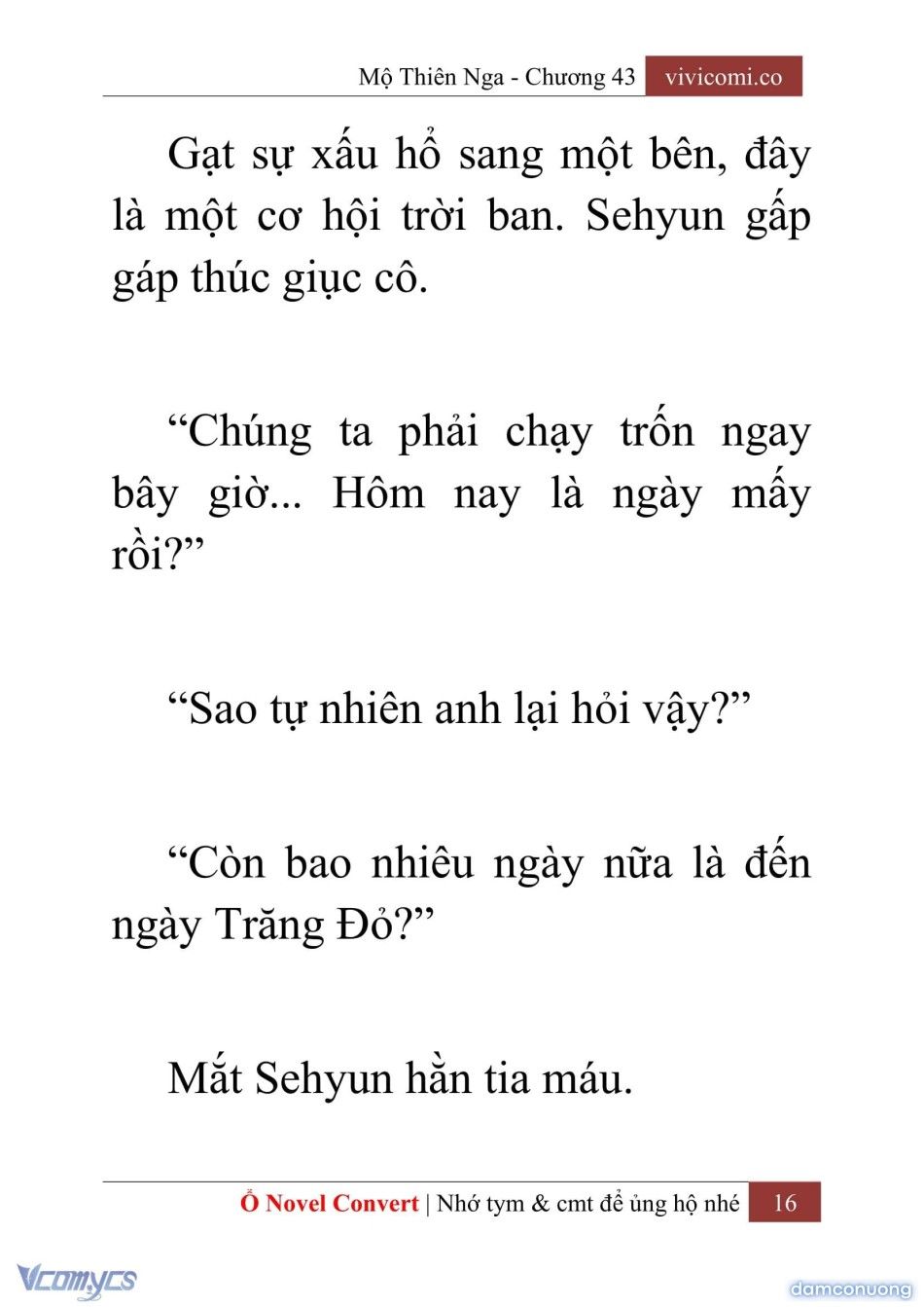 đọc truyện [novel] Mộ Thiên Nga Chương 43 ảnh 19 tại Thiên Thai Truyện