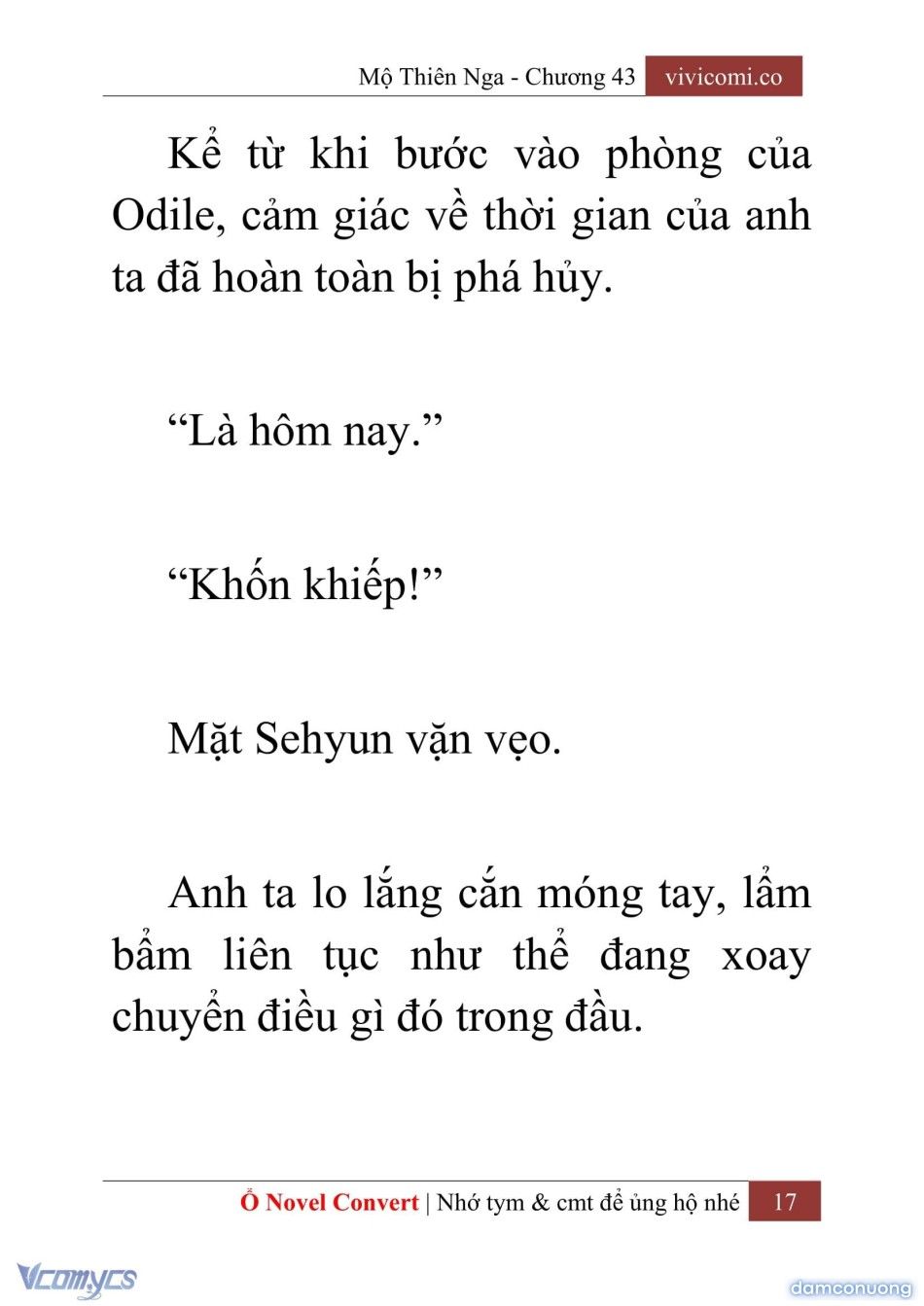 đọc truyện [novel] Mộ Thiên Nga Chương 43 ảnh 20 tại Thiên Thai Truyện