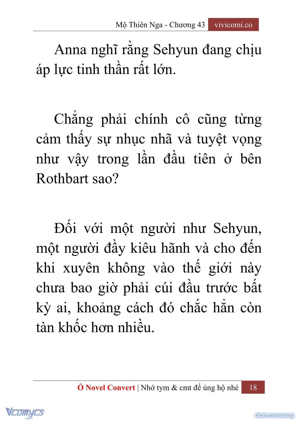 đọc truyện [novel] Mộ Thiên Nga Chương 43 ảnh 21 tại Thiên Thai Truyện