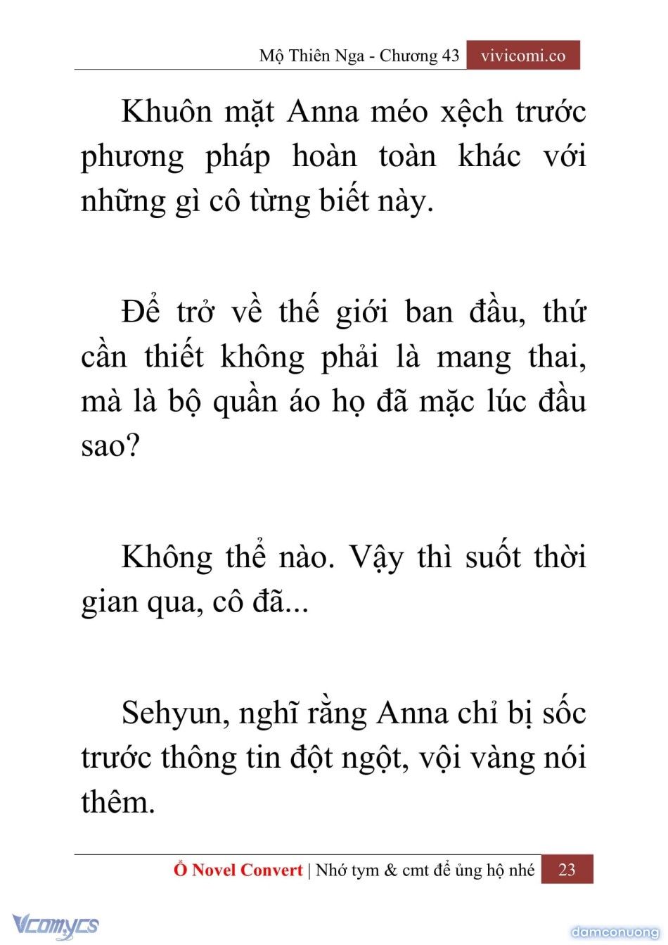 đọc truyện [novel] Mộ Thiên Nga Chương 43 ảnh 26 tại Thiên Thai Truyện