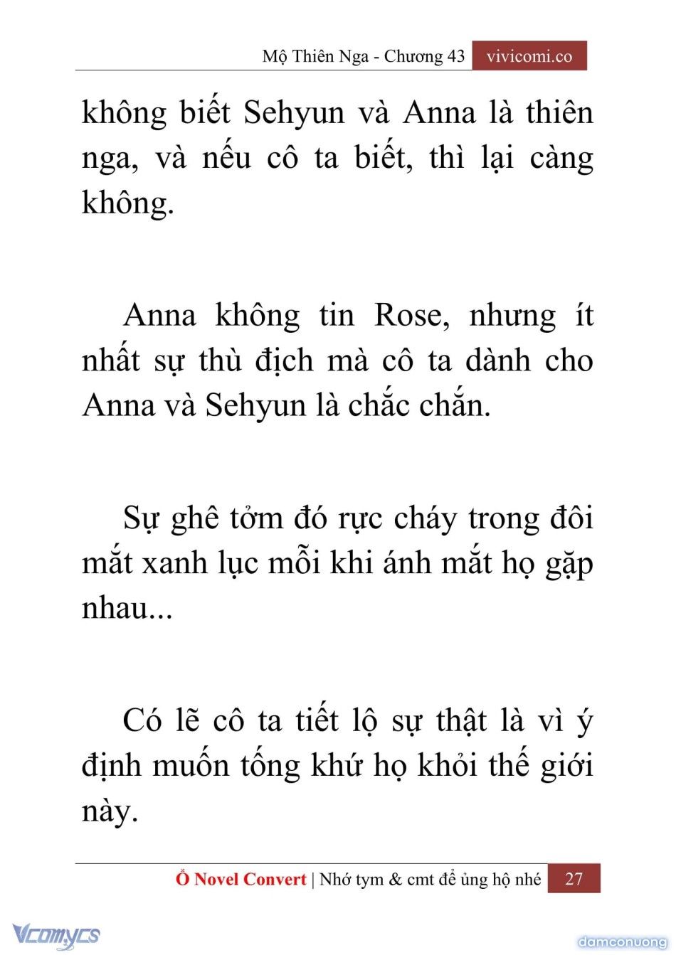 đọc truyện [novel] Mộ Thiên Nga Chương 43 ảnh 30 tại Thiên Thai Truyện