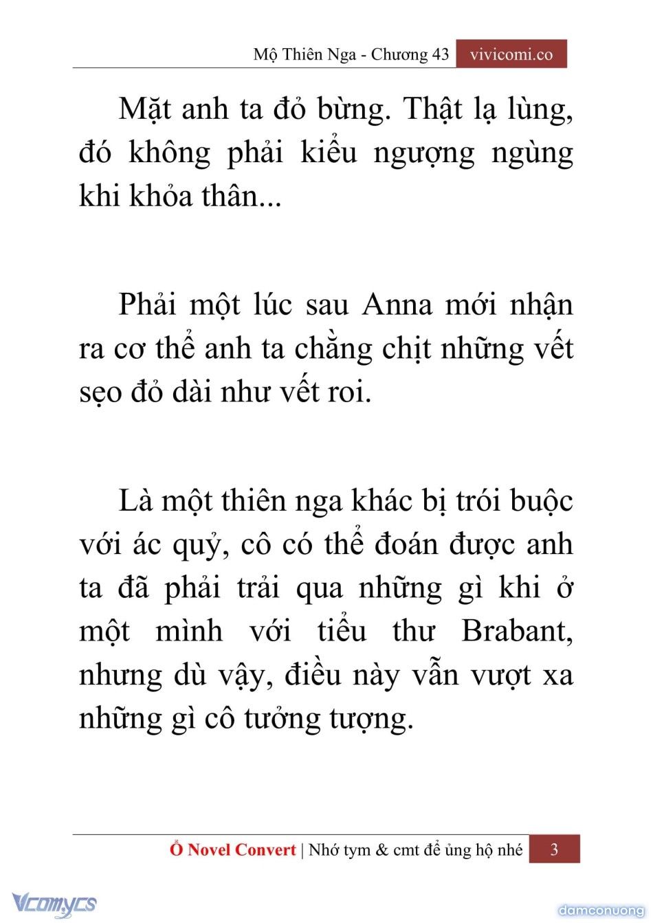 đọc truyện [novel] Mộ Thiên Nga Chương 43 ảnh 6 tại Thiên Thai Truyện
