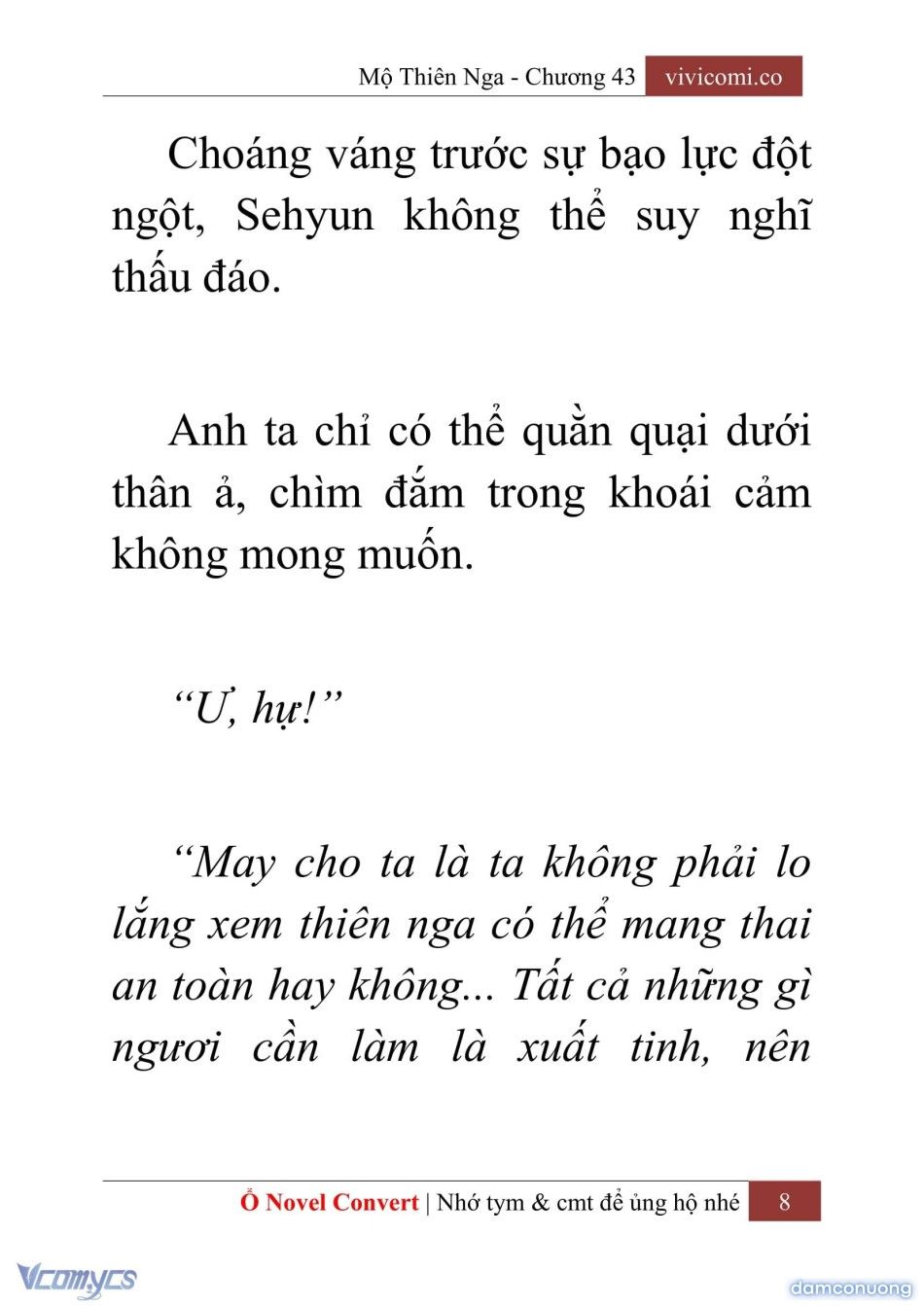 đọc truyện [novel] Mộ Thiên Nga Chương 43 ảnh 11 tại Thiên Thai Truyện