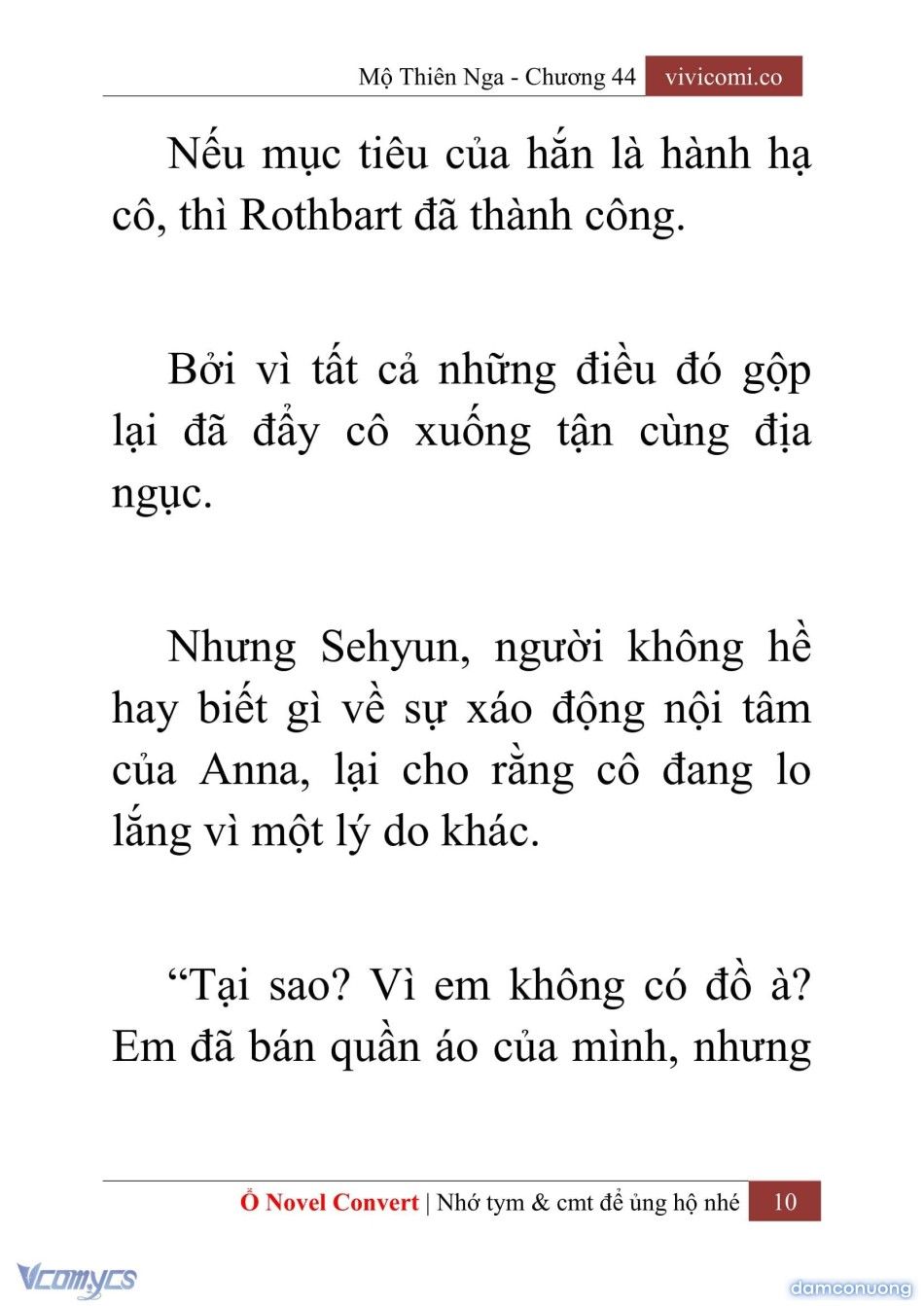 đọc truyện [novel] Mộ Thiên Nga Chương 44 ảnh 13 tại Thiên Thai Truyện