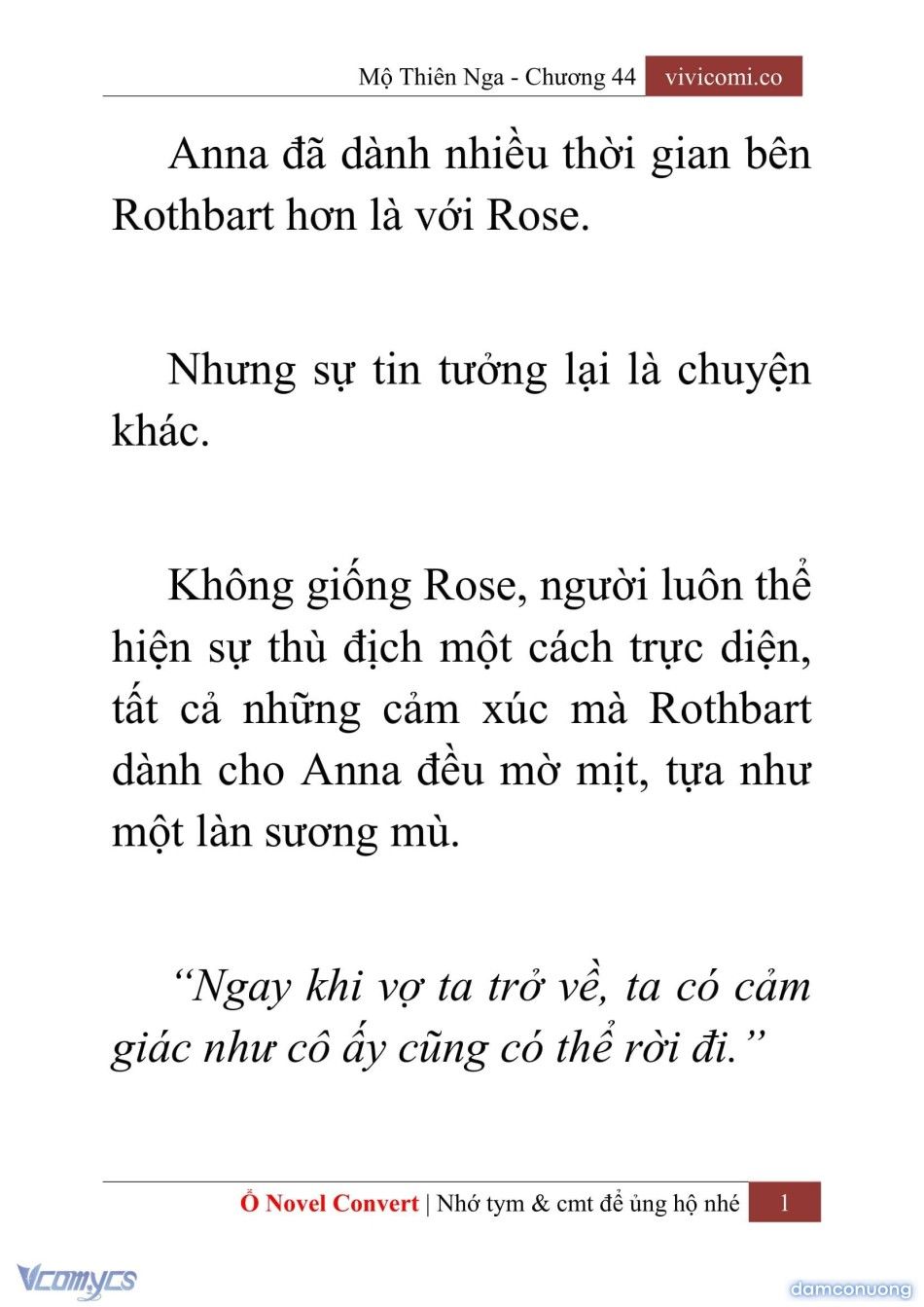 đọc truyện [novel] Mộ Thiên Nga Chương 44 ảnh 4 tại Thiên Thai Truyện