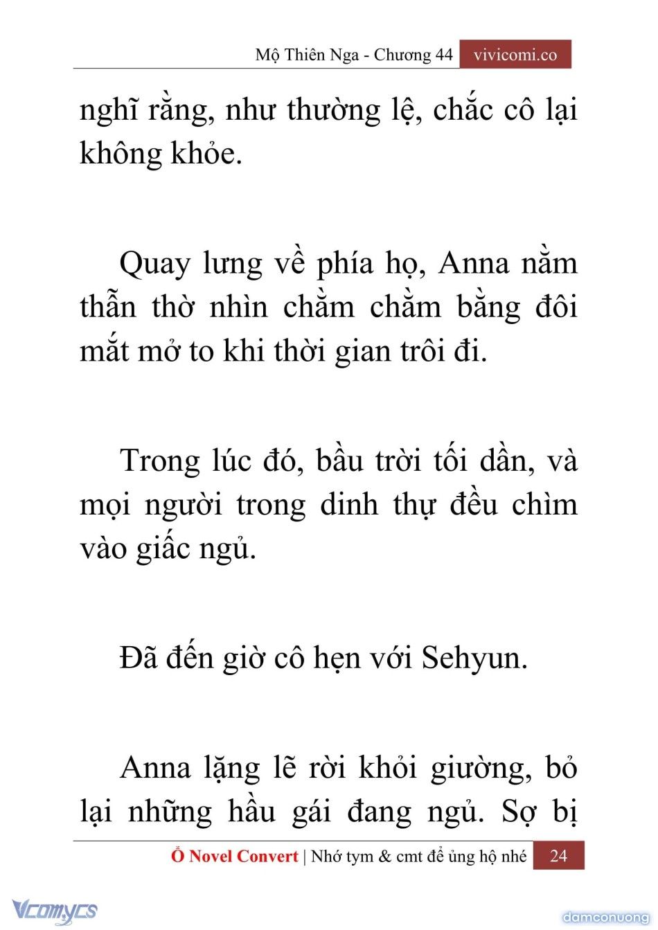 đọc truyện [novel] Mộ Thiên Nga Chương 44 ảnh 27 tại Thiên Thai Truyện