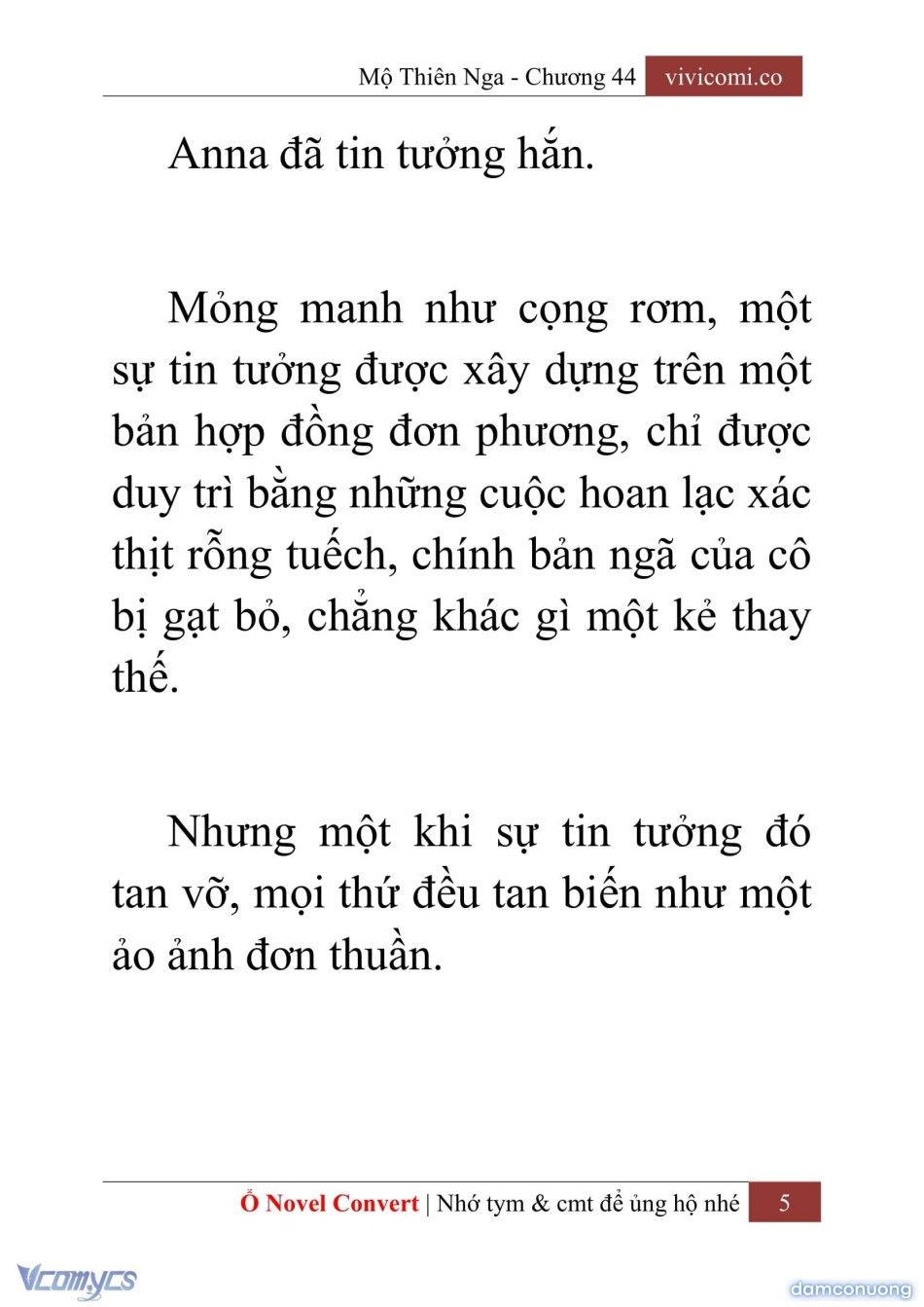 đọc truyện [novel] Mộ Thiên Nga Chương 44 ảnh 8 tại Thiên Thai Truyện