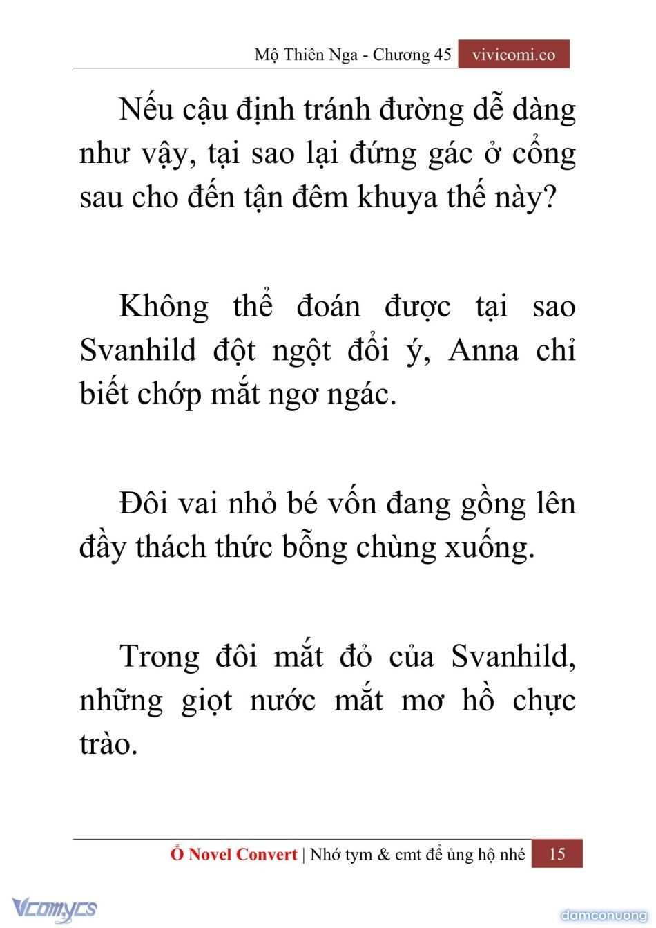 đọc truyện [novel] Mộ Thiên Nga Chương 45 ảnh 18 tại Thiên Thai Truyện