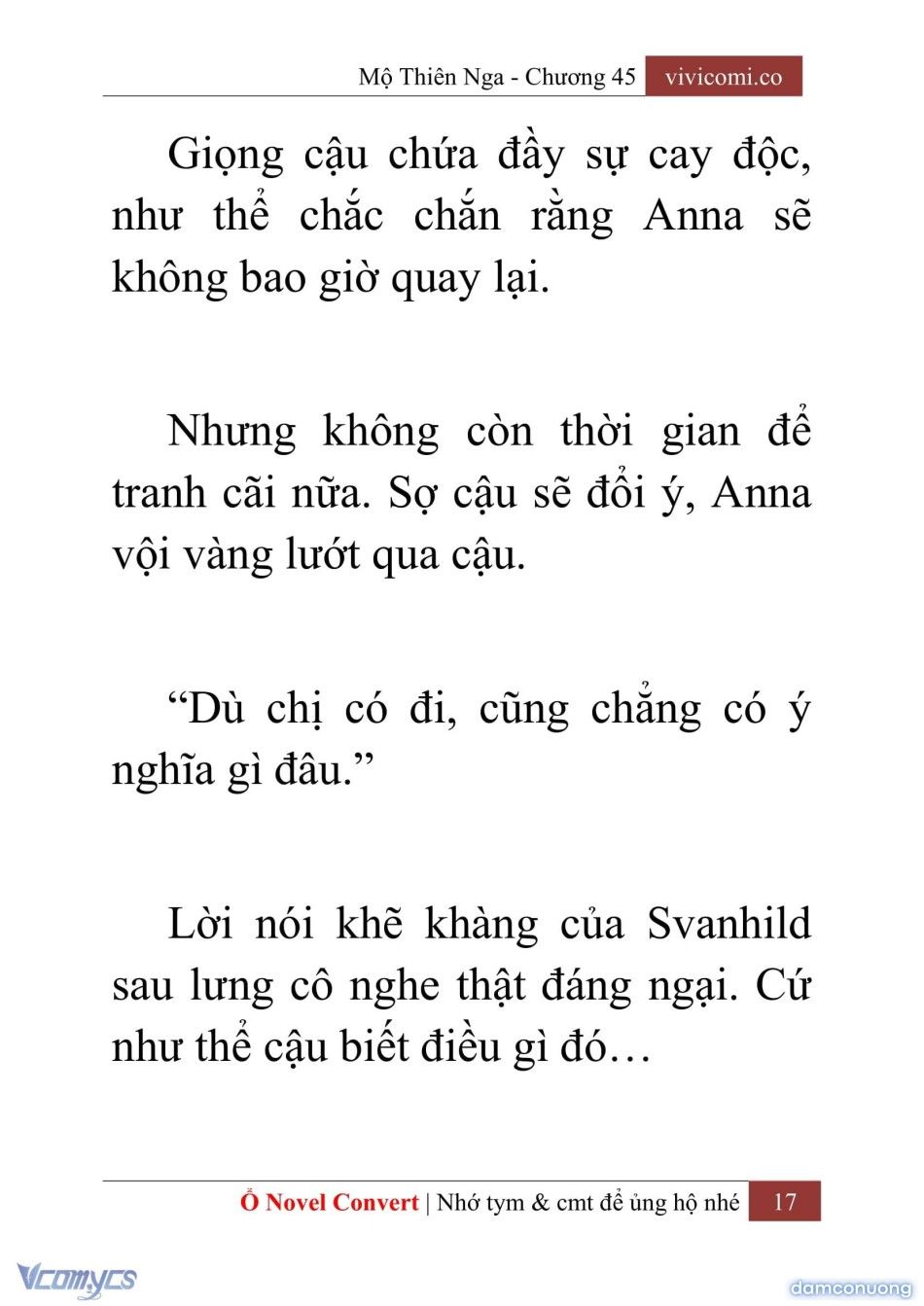 đọc truyện [novel] Mộ Thiên Nga Chương 45 ảnh 20 tại Thiên Thai Truyện