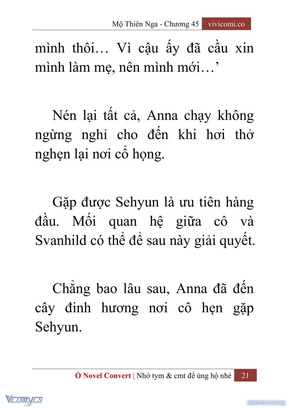 đọc truyện [novel] Mộ Thiên Nga Chương 45 ảnh 24 tại Thiên Thai Truyện