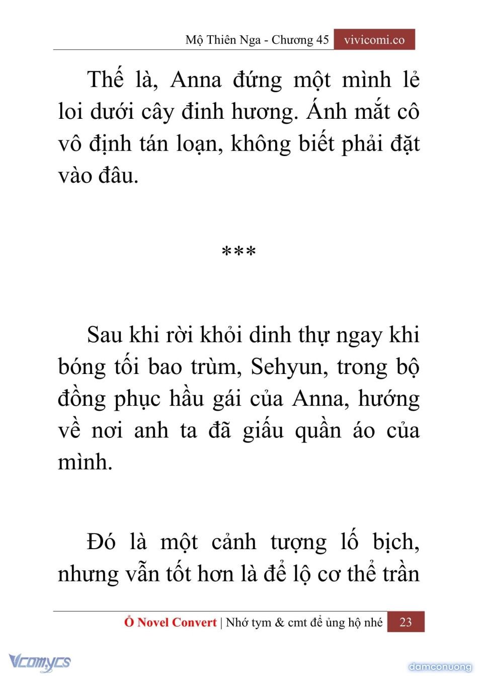 đọc truyện [novel] Mộ Thiên Nga Chương 45 ảnh 26 tại Thiên Thai Truyện