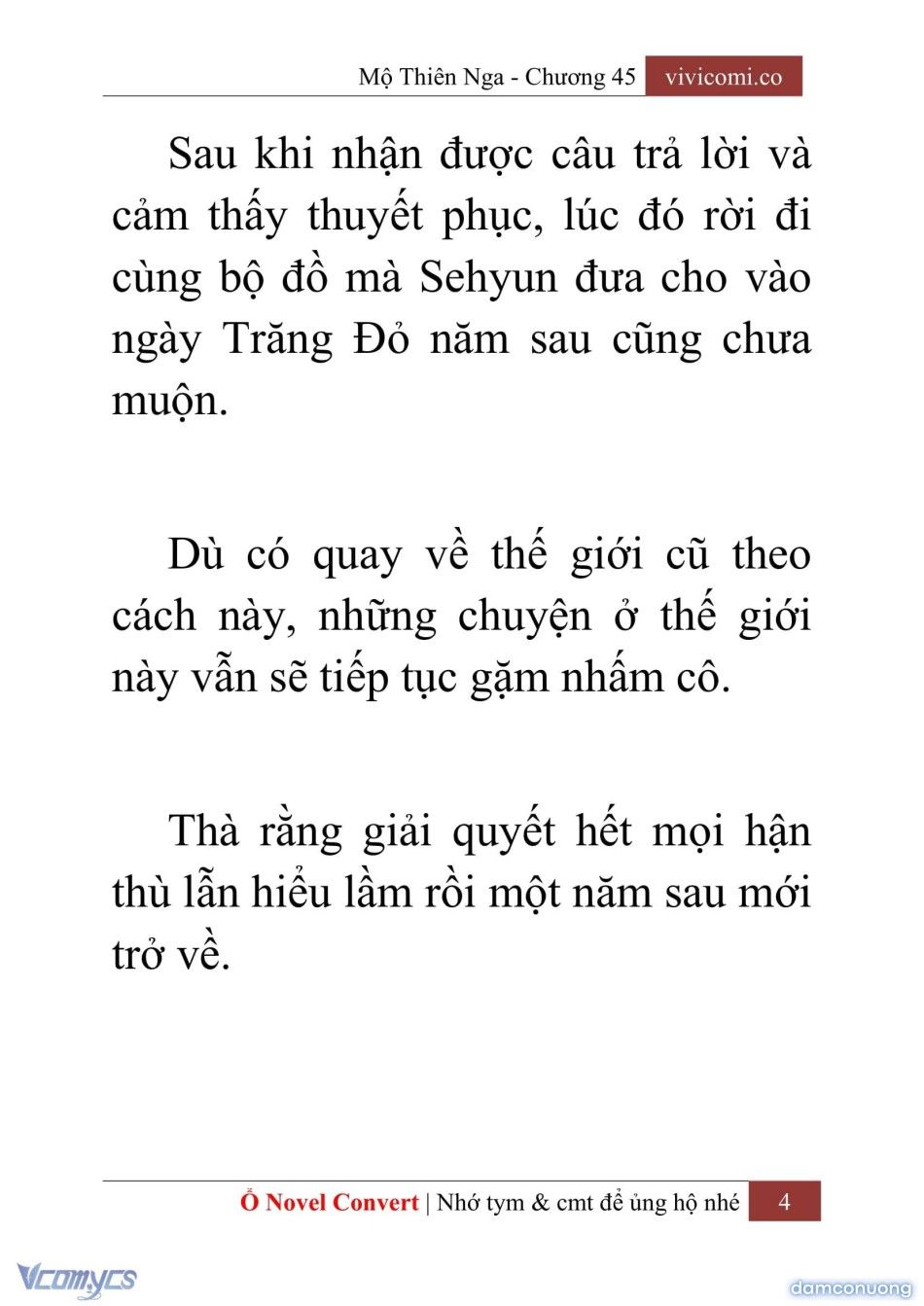 đọc truyện [novel] Mộ Thiên Nga Chương 45 ảnh 7 tại Thiên Thai Truyện