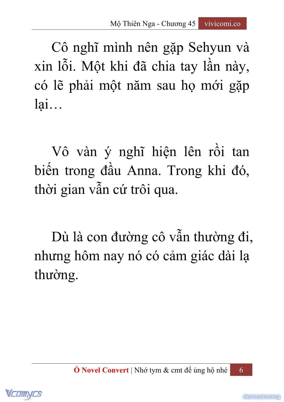 đọc truyện [novel] Mộ Thiên Nga Chương 45 ảnh 9 tại Thiên Thai Truyện