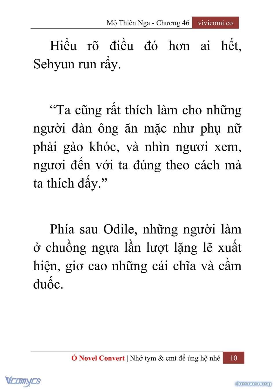đọc truyện [novel] Mộ Thiên Nga Chương 46 ảnh 13 tại Thiên Thai Truyện