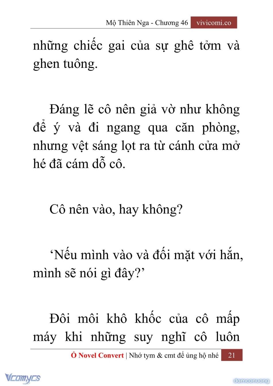 đọc truyện [novel] Mộ Thiên Nga Chương 46 ảnh 24 tại Thiên Thai Truyện