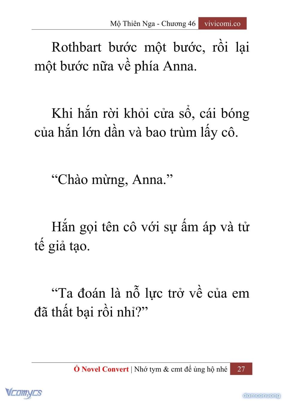 đọc truyện [novel] Mộ Thiên Nga Chương 46 ảnh 30 tại Thiên Thai Truyện