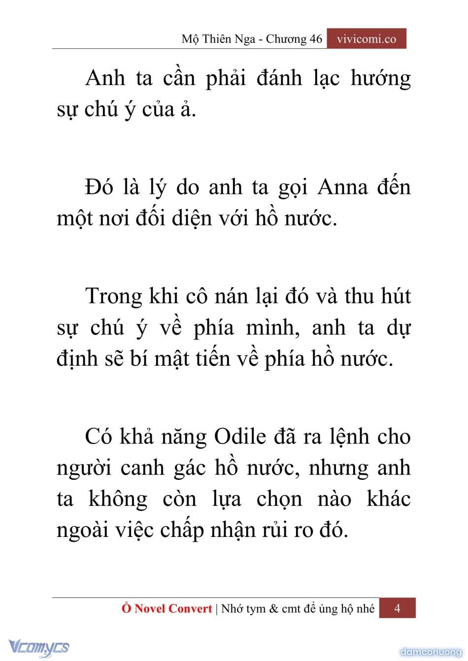 đọc truyện [novel] Mộ Thiên Nga Chương 46 ảnh 7 tại Thiên Thai Truyện