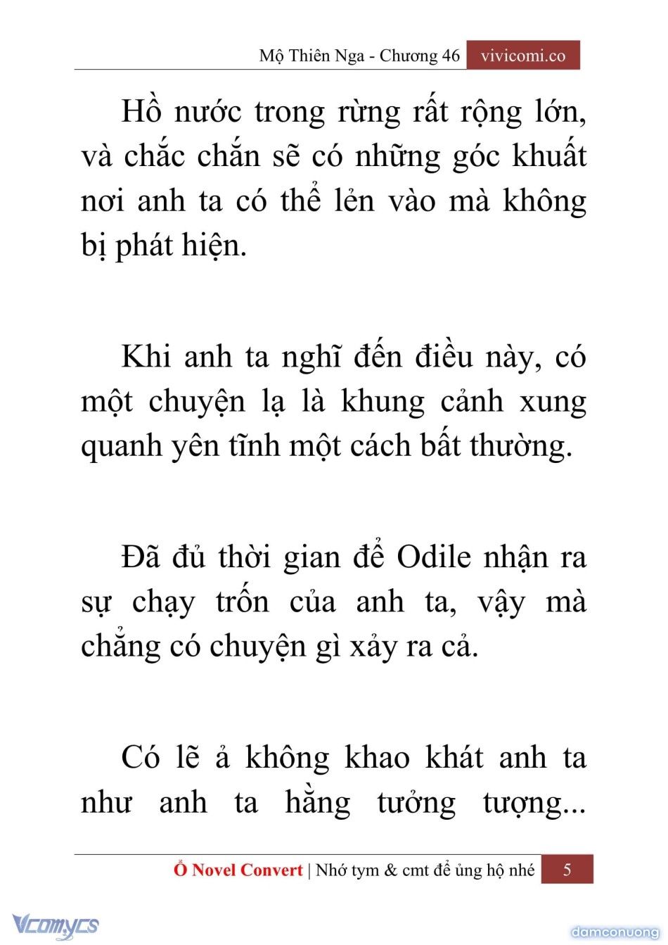 đọc truyện [novel] Mộ Thiên Nga Chương 46 ảnh 8 tại Thiên Thai Truyện