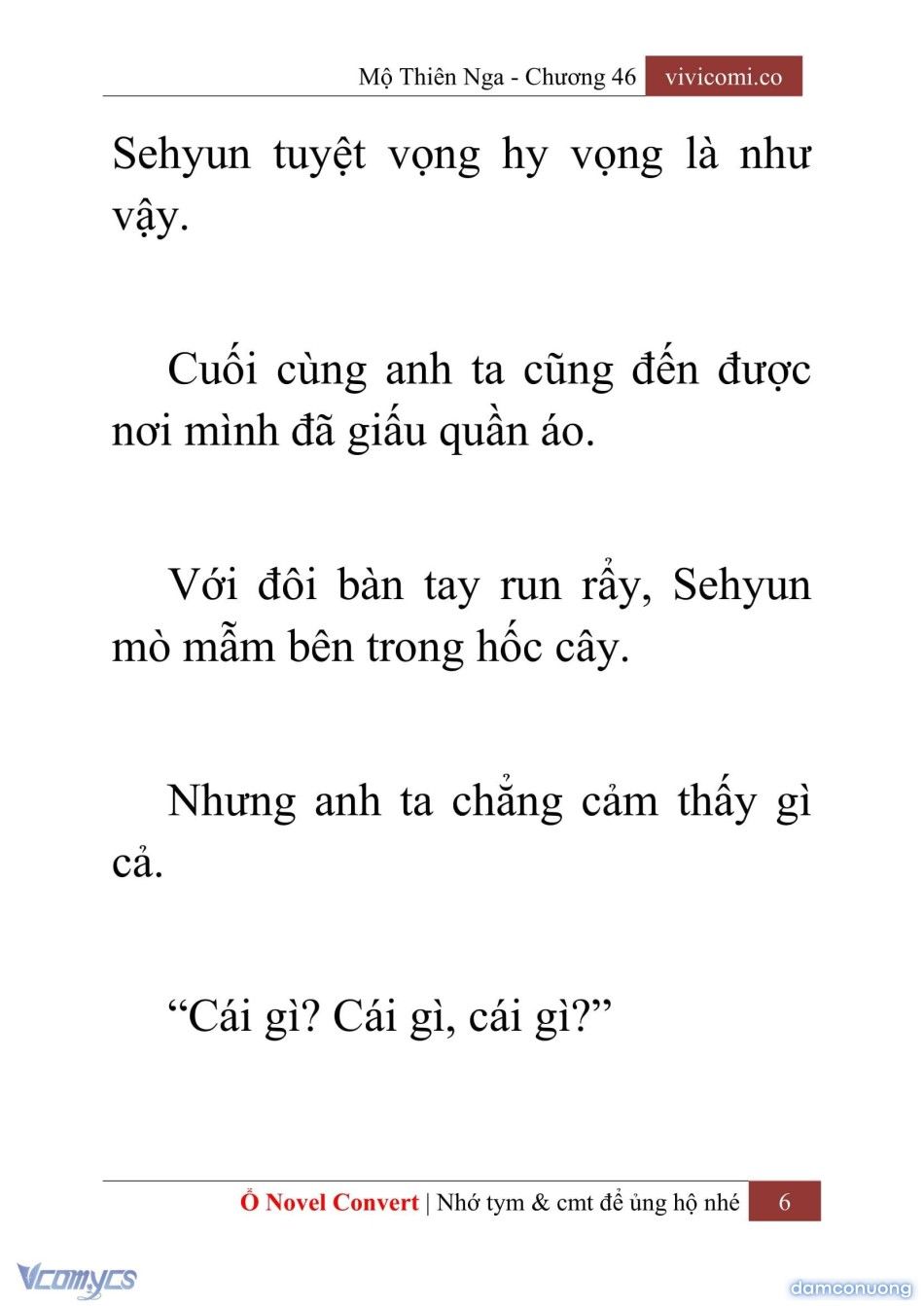 đọc truyện [novel] Mộ Thiên Nga Chương 46 ảnh 9 tại Thiên Thai Truyện