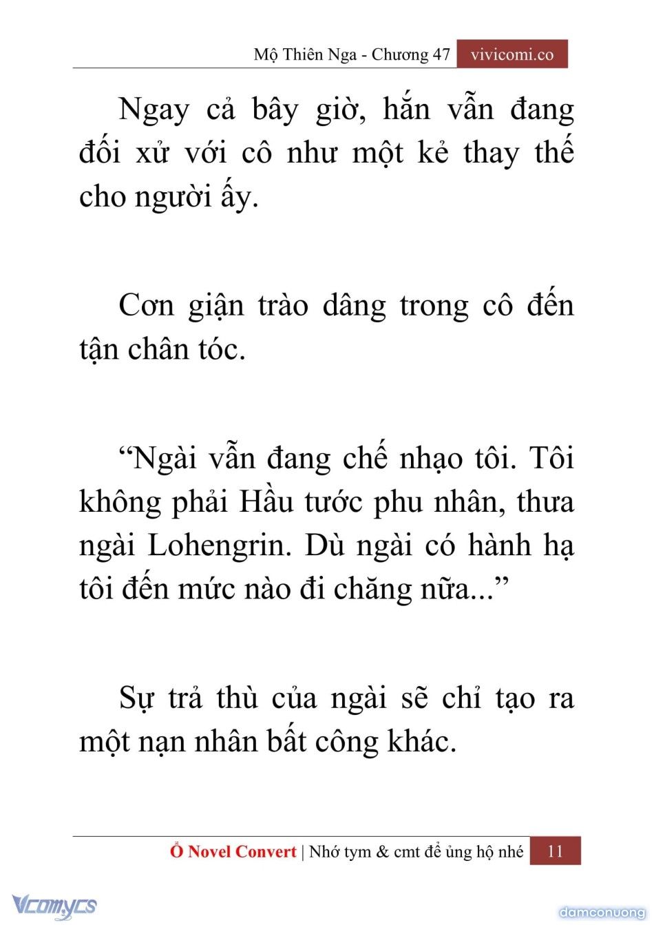 đọc truyện [novel] Mộ Thiên Nga Chương 47 ảnh 14 tại Thiên Thai Truyện
