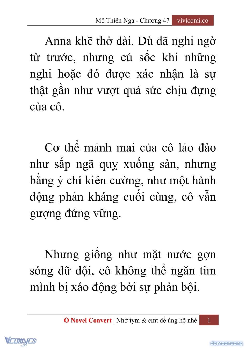 đọc truyện [novel] Mộ Thiên Nga Chương 47 ảnh 4 tại Thiên Thai Truyện