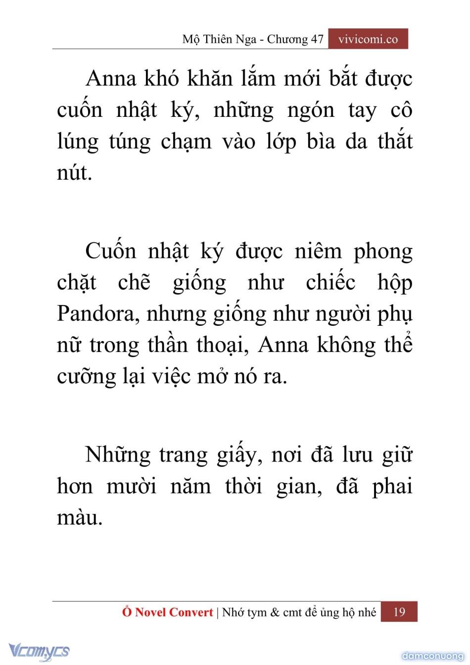 đọc truyện [novel] Mộ Thiên Nga Chương 47 ảnh 22 tại Thiên Thai Truyện
