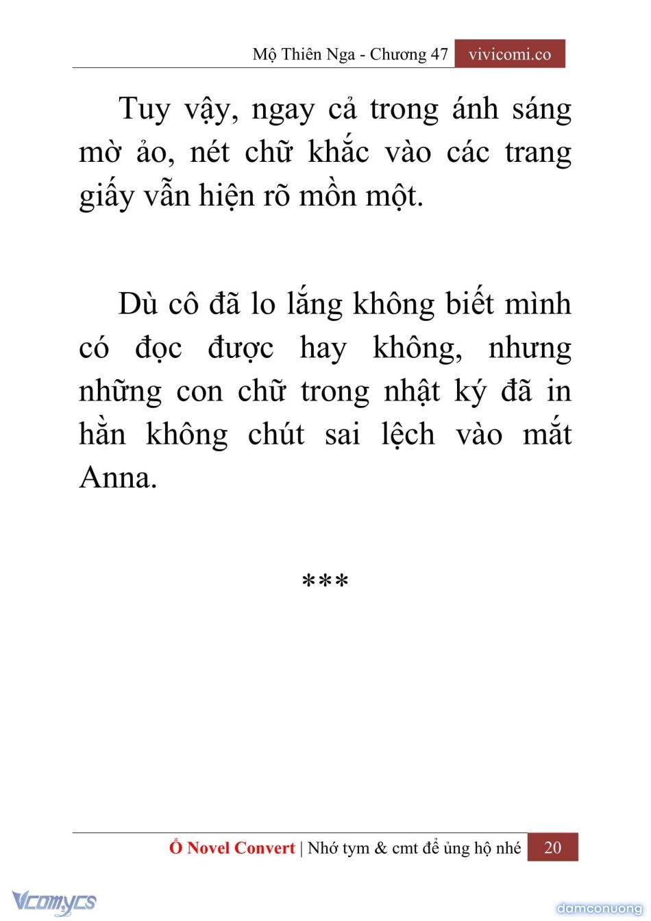 đọc truyện [novel] Mộ Thiên Nga Chương 47 ảnh 23 tại Thiên Thai Truyện