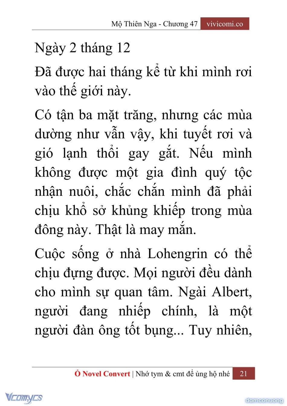 đọc truyện [novel] Mộ Thiên Nga Chương 47 ảnh 24 tại Thiên Thai Truyện