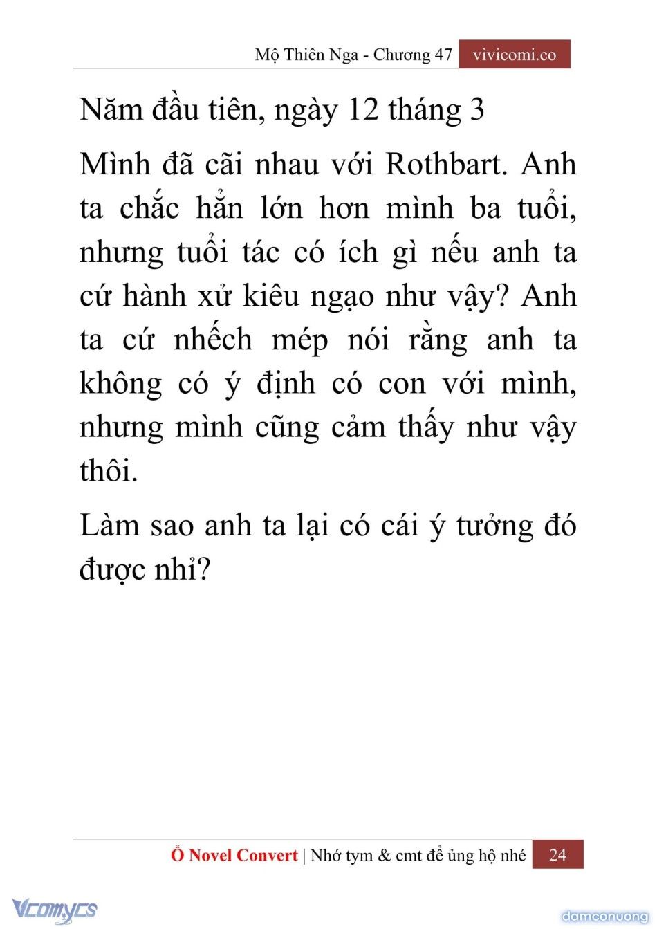 đọc truyện [novel] Mộ Thiên Nga Chương 47 ảnh 27 tại Thiên Thai Truyện