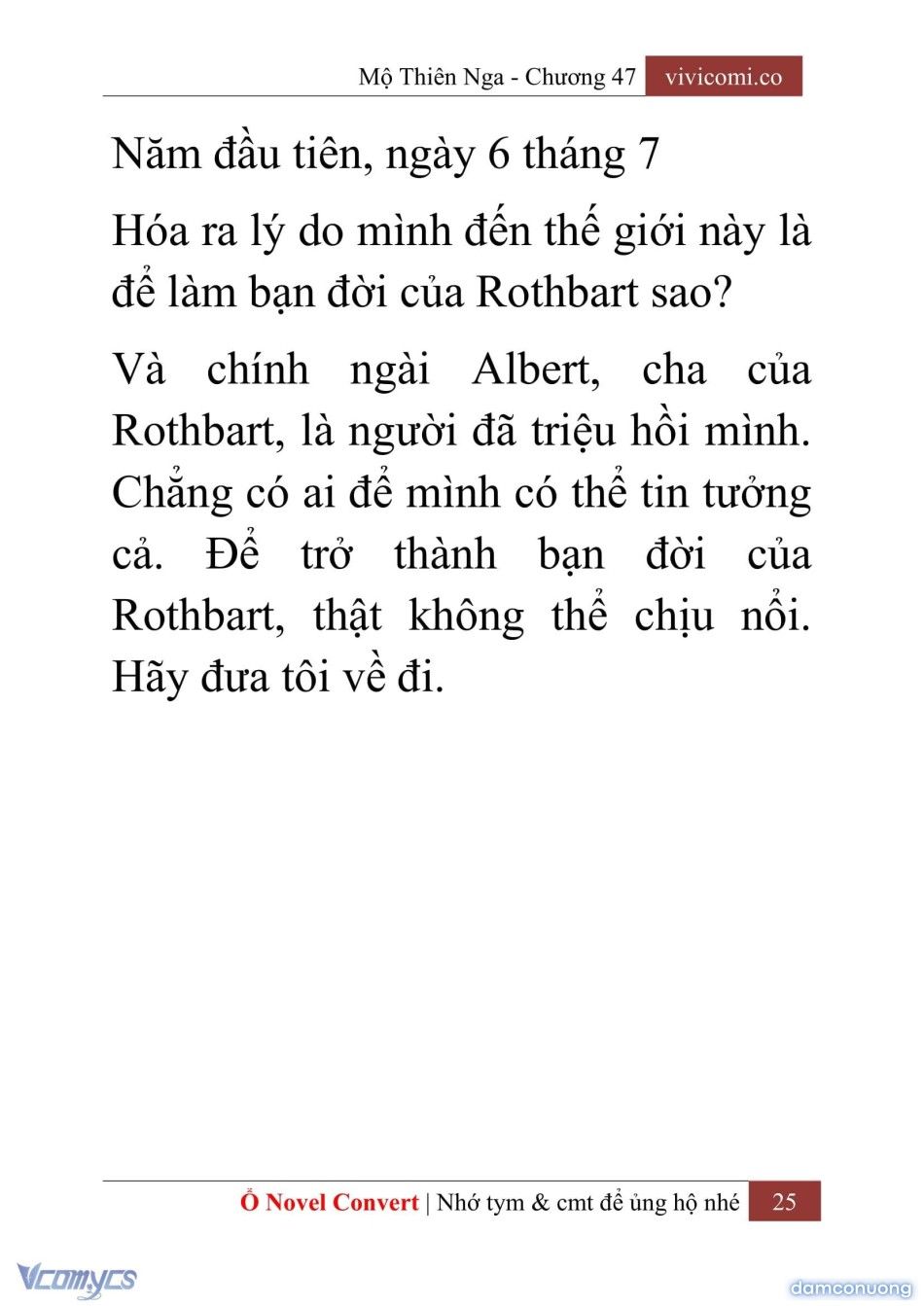 đọc truyện [novel] Mộ Thiên Nga Chương 47 ảnh 28 tại Thiên Thai Truyện