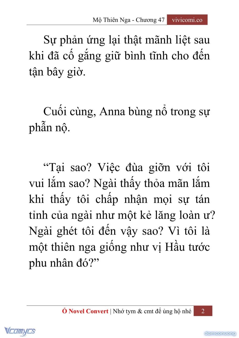 đọc truyện [novel] Mộ Thiên Nga Chương 47 ảnh 5 tại Thiên Thai Truyện