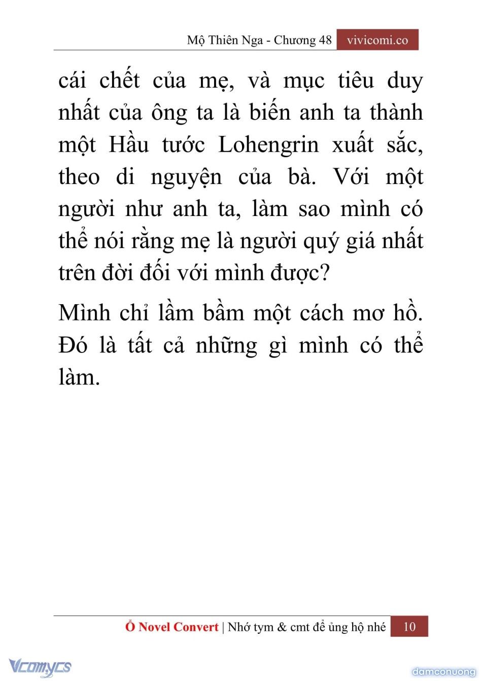 đọc truyện [novel] Mộ Thiên Nga Chương 48 ảnh 13 tại Thiên Thai Truyện