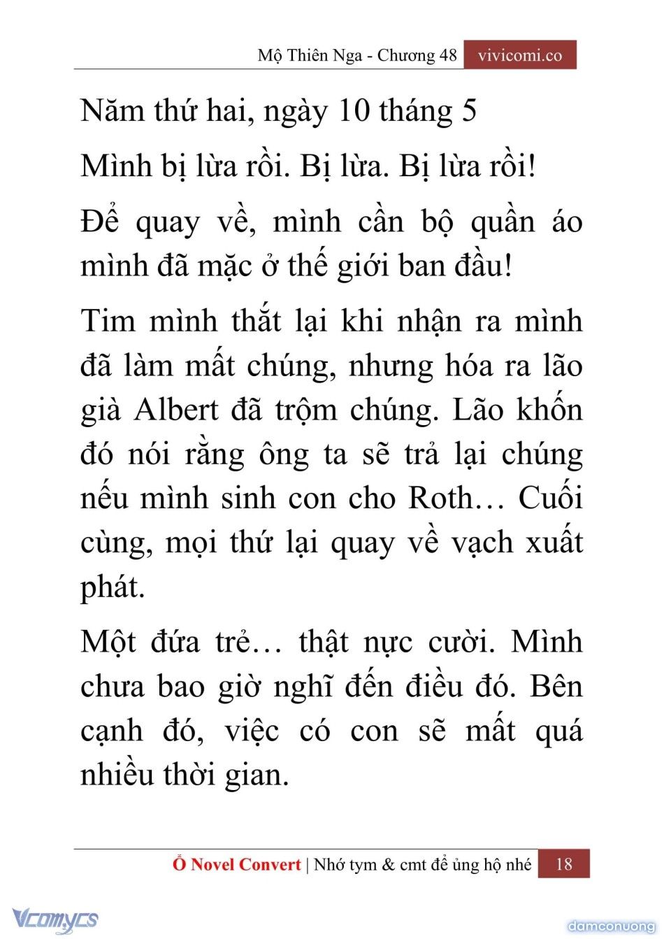 đọc truyện [novel] Mộ Thiên Nga Chương 48 ảnh 21 tại Thiên Thai Truyện