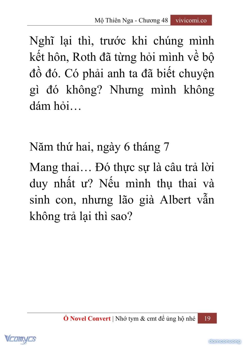 đọc truyện [novel] Mộ Thiên Nga Chương 48 ảnh 22 tại Thiên Thai Truyện