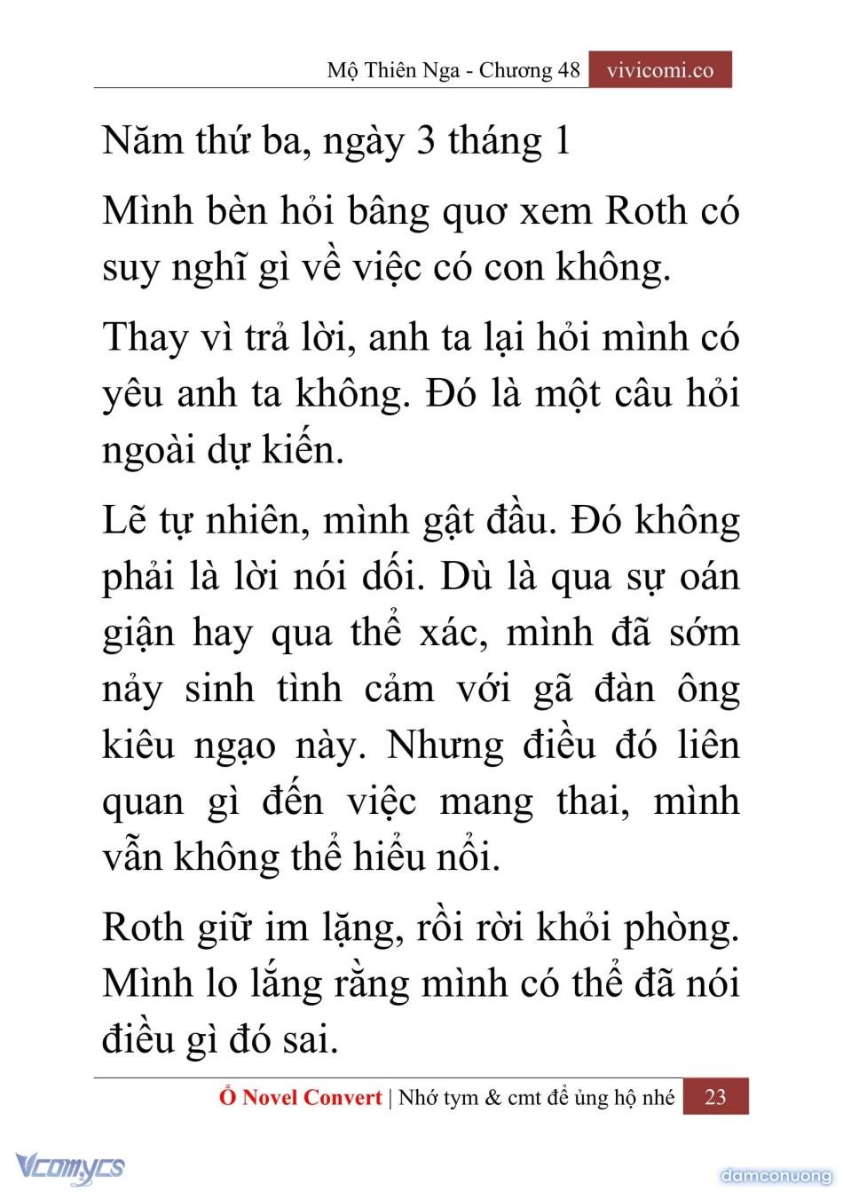 đọc truyện [novel] Mộ Thiên Nga Chương 48 ảnh 26 tại Thiên Thai Truyện