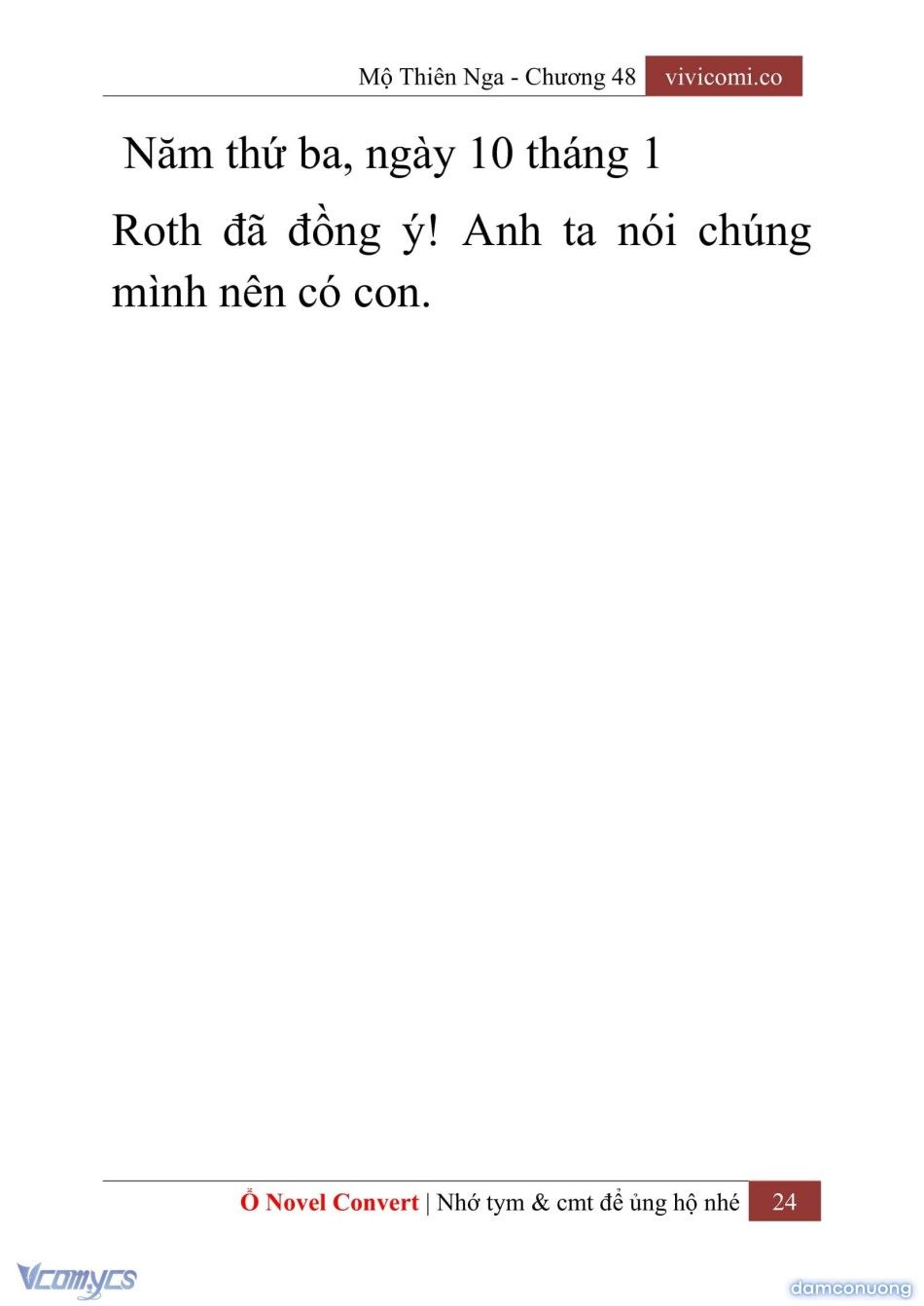 đọc truyện [novel] Mộ Thiên Nga Chương 48 ảnh 27 tại Thiên Thai Truyện