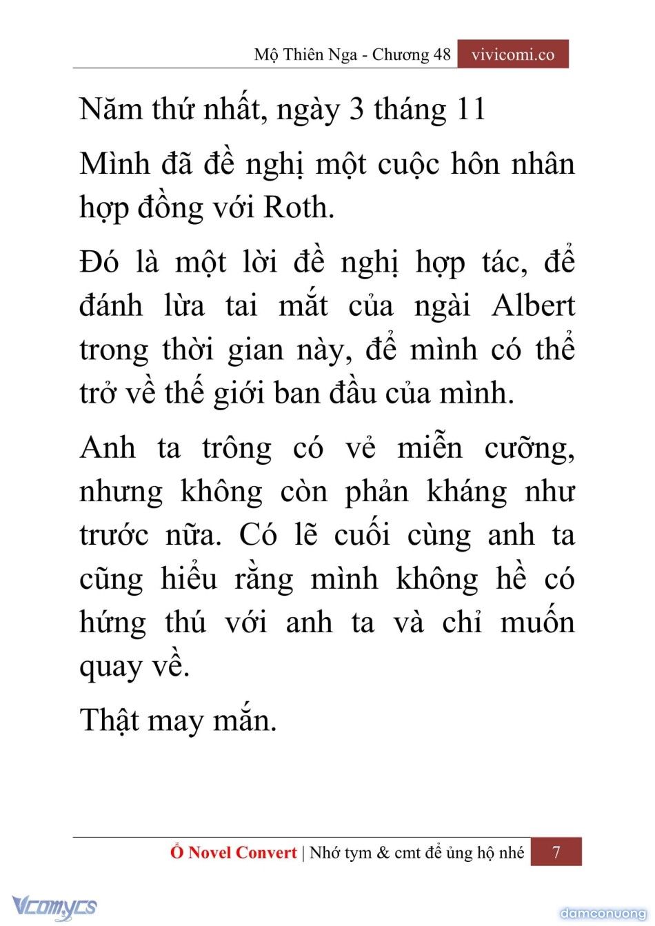 đọc truyện [novel] Mộ Thiên Nga Chương 48 ảnh 10 tại Thiên Thai Truyện