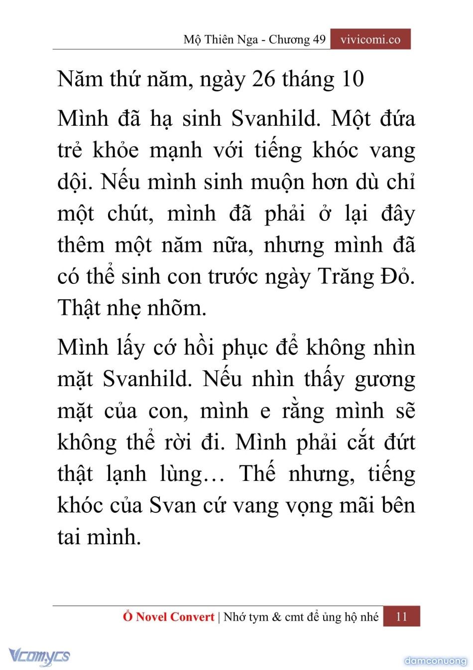 đọc truyện [novel] Mộ Thiên Nga Chương 49 ảnh 14 tại Thiên Thai Truyện