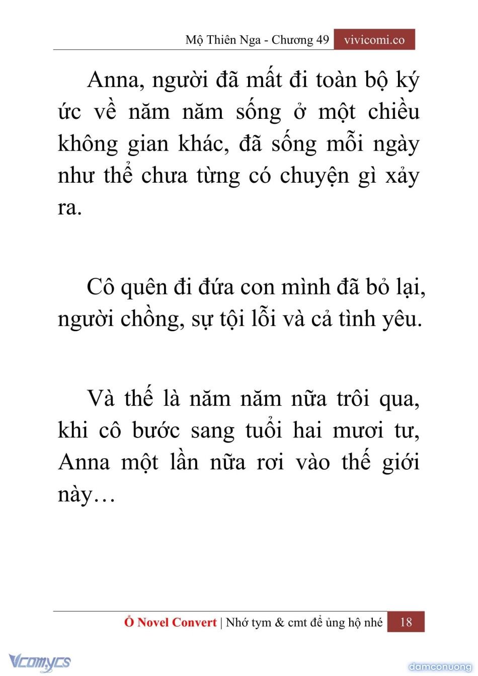 đọc truyện [novel] Mộ Thiên Nga Chương 49 ảnh 21 tại Thiên Thai Truyện