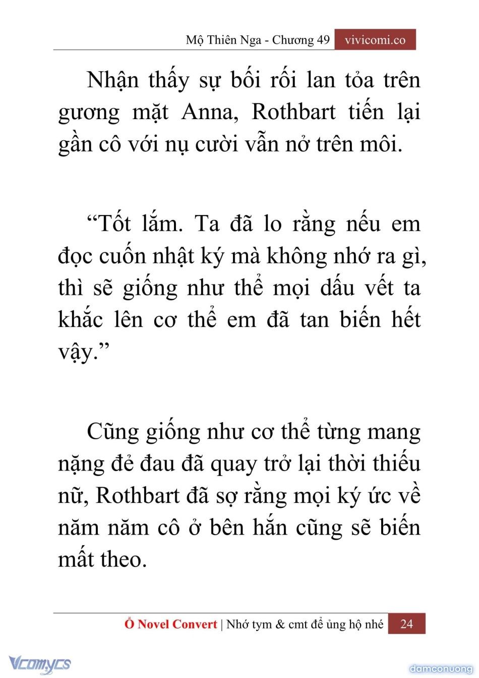 đọc truyện [novel] Mộ Thiên Nga Chương 49 ảnh 27 tại Thiên Thai Truyện