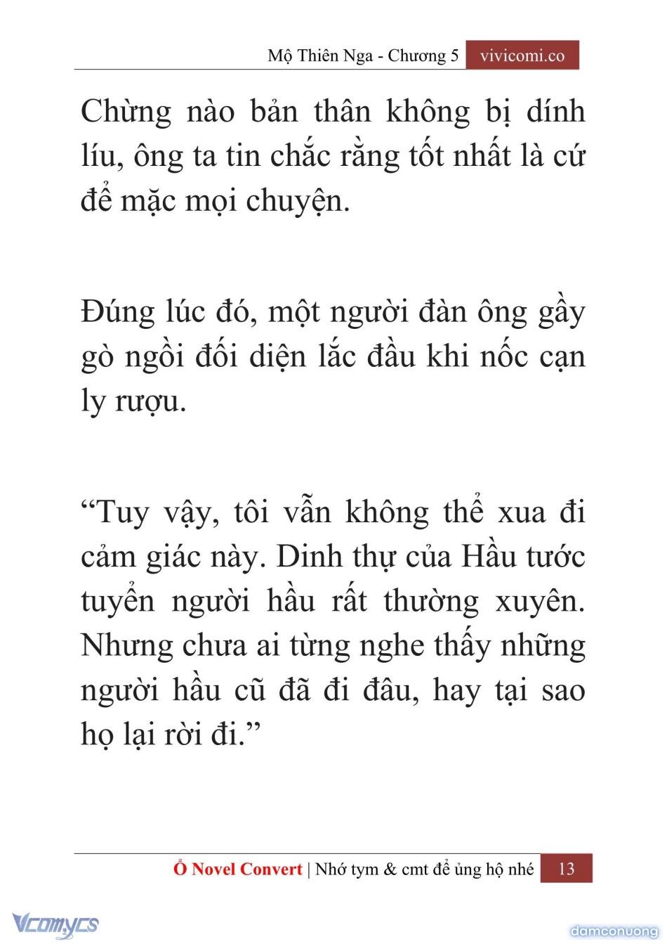 đọc truyện [novel] Mộ Thiên Nga Chương 5 ảnh 16 tại Thiên Thai Truyện