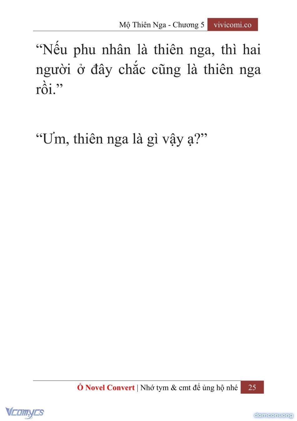 đọc truyện [novel] Mộ Thiên Nga Chương 5 ảnh 28 tại Thiên Thai Truyện