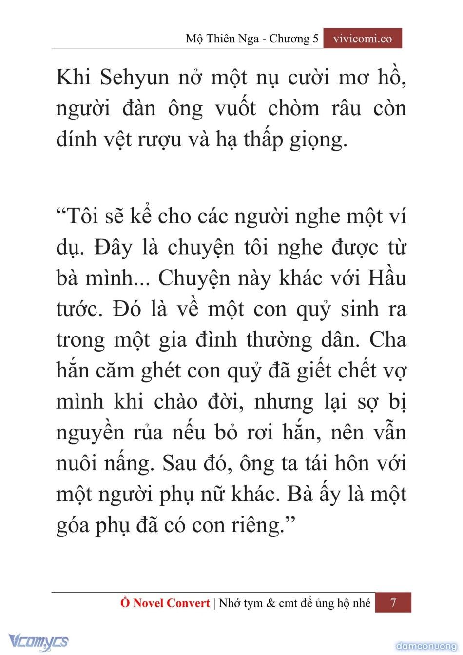 đọc truyện [novel] Mộ Thiên Nga Chương 5 ảnh 10 tại Thiên Thai Truyện