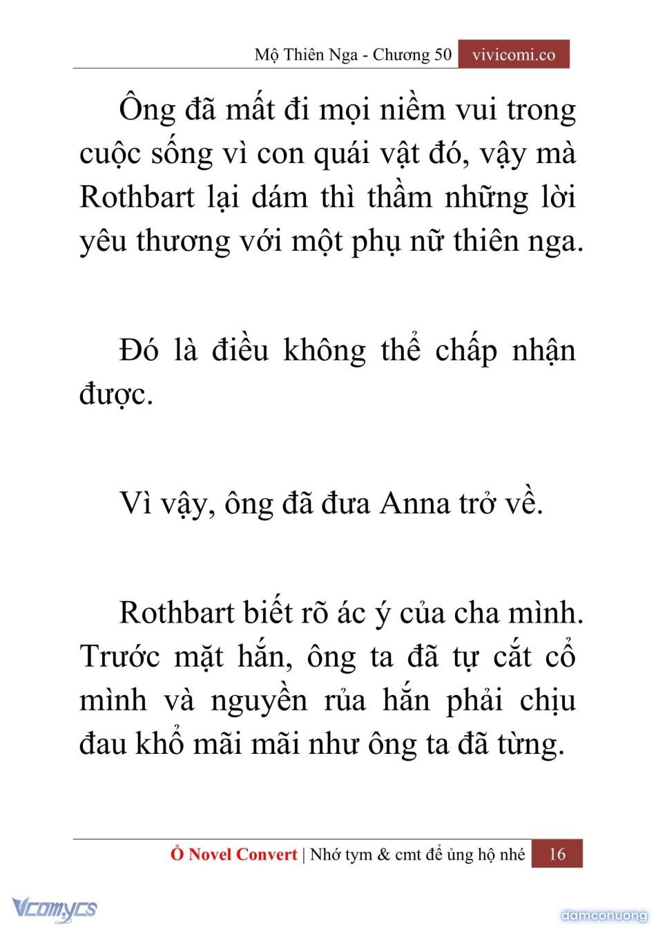 đọc truyện [novel] Mộ Thiên Nga Chương 50 ảnh 19 tại Thiên Thai Truyện
